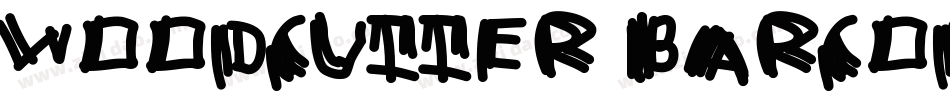 Woodcutter Barcode字体转换